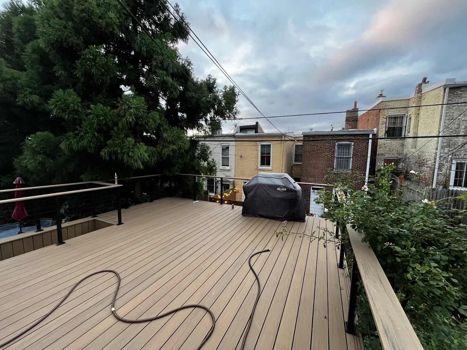 Composite deck railing installation Pewee KY